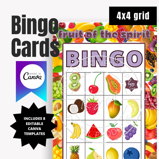 Fruit of the Spirit Bingo Bundle